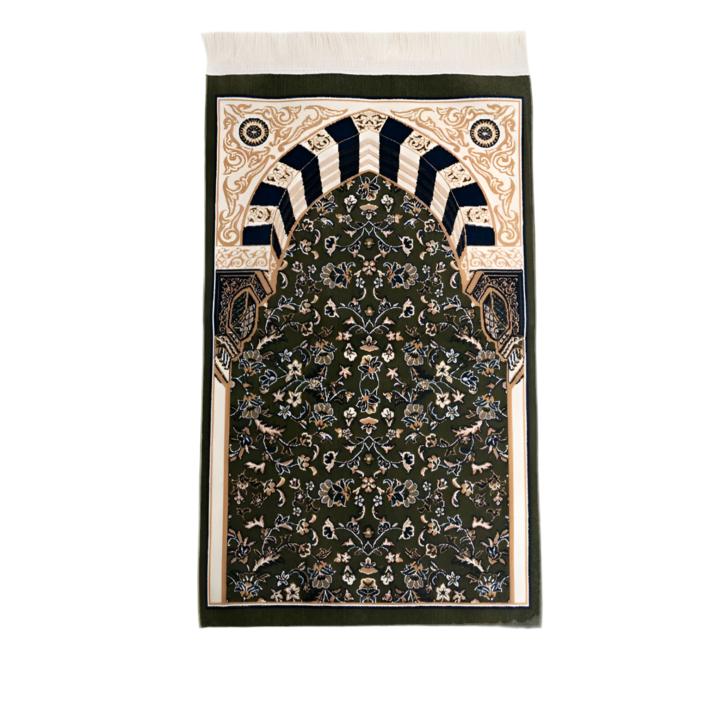 Masjid Qubba Gebetsteppich – Dunkelgrün