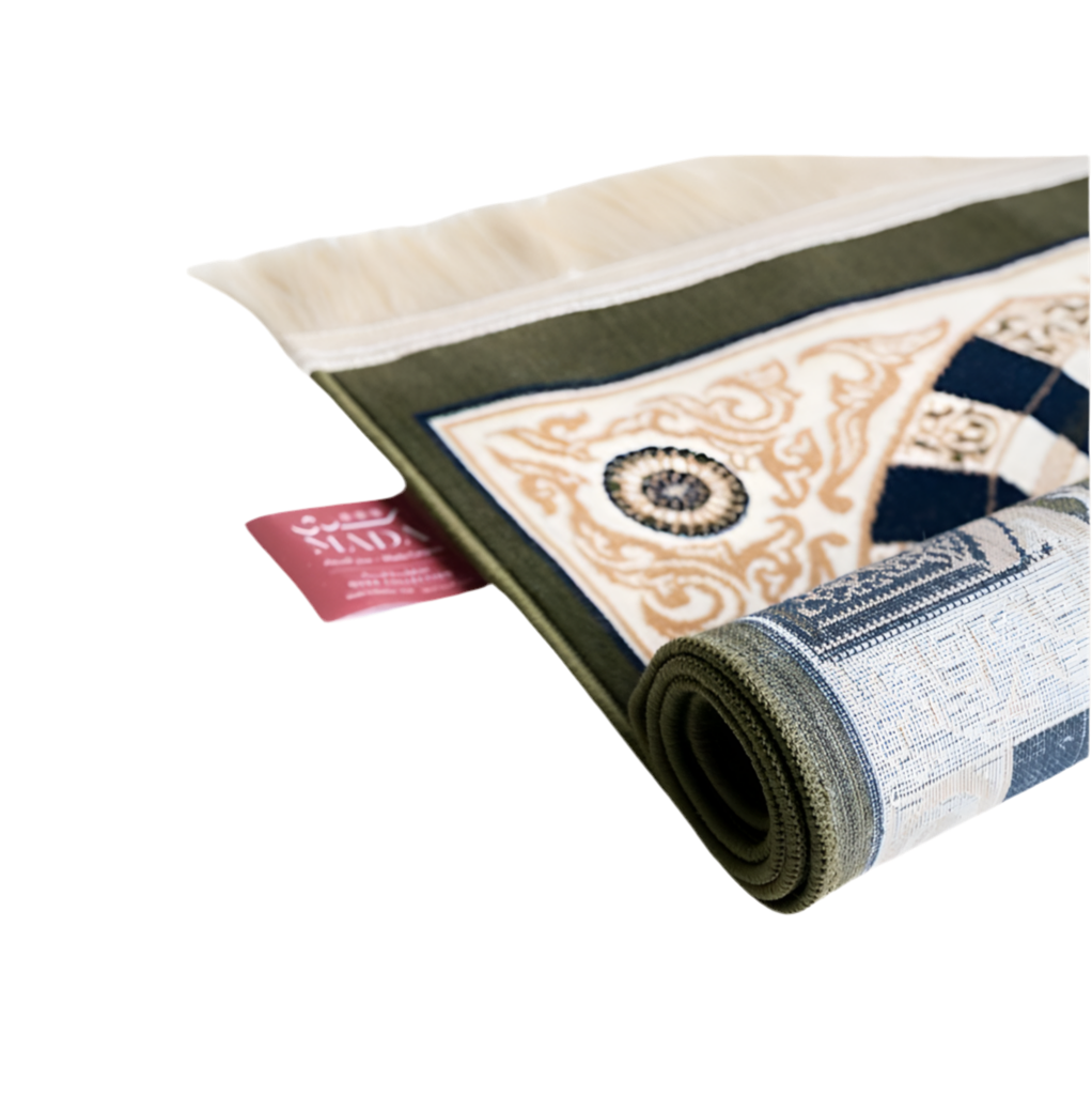 Masjid Qubba Gebetsteppich – Dunkelgrün